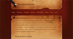 Desktop Screenshot of naominnewmexico.com